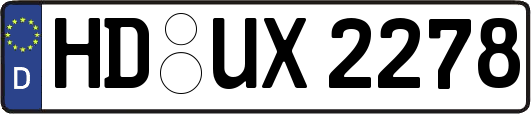 HD-UX2278