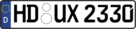 HD-UX2330