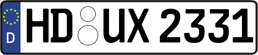 HD-UX2331