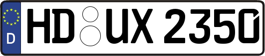 HD-UX2350