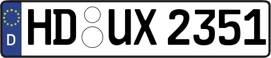 HD-UX2351