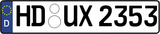 HD-UX2353