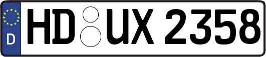 HD-UX2358