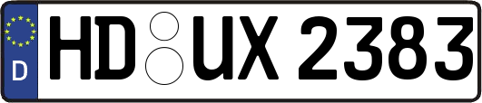 HD-UX2383