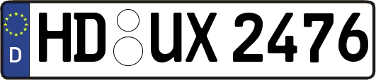 HD-UX2476