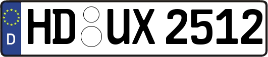 HD-UX2512