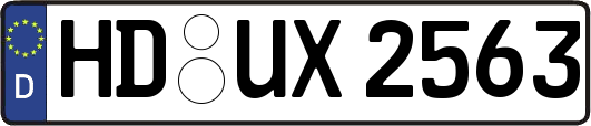 HD-UX2563