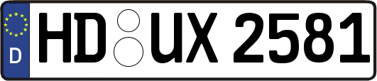 HD-UX2581