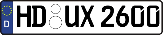 HD-UX2600