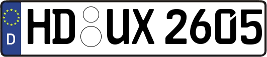HD-UX2605