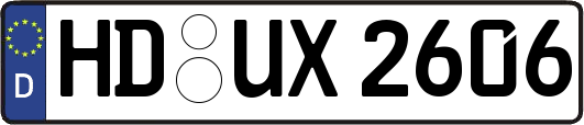HD-UX2606