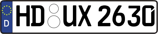 HD-UX2630