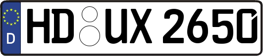 HD-UX2650