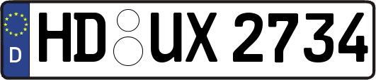 HD-UX2734