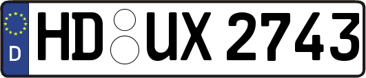 HD-UX2743
