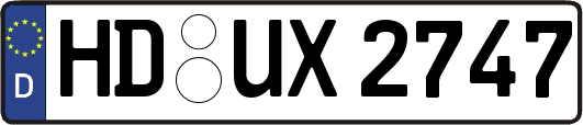 HD-UX2747