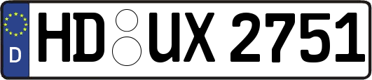 HD-UX2751
