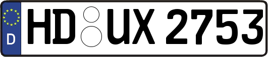 HD-UX2753