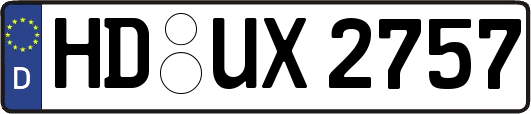 HD-UX2757