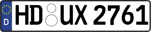 HD-UX2761