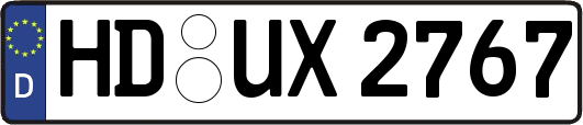 HD-UX2767