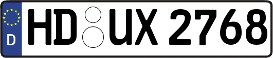 HD-UX2768