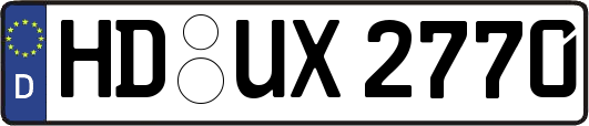 HD-UX2770