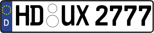 HD-UX2777