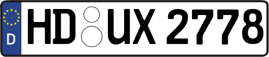 HD-UX2778