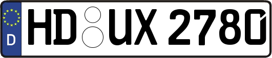 HD-UX2780