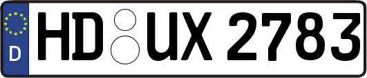 HD-UX2783