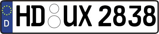 HD-UX2838