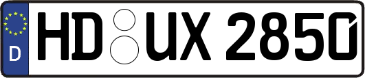 HD-UX2850