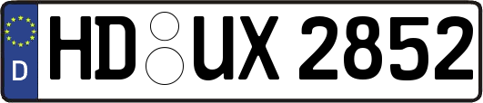 HD-UX2852