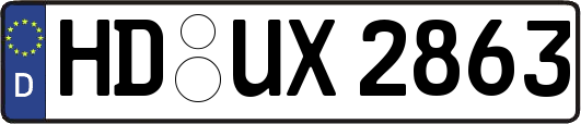 HD-UX2863