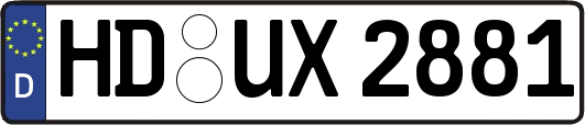 HD-UX2881