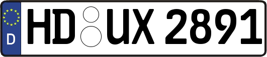 HD-UX2891