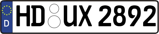 HD-UX2892