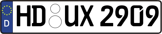 HD-UX2909