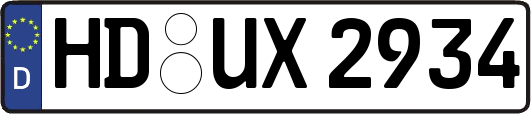 HD-UX2934