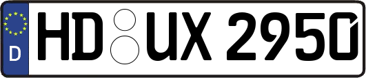 HD-UX2950