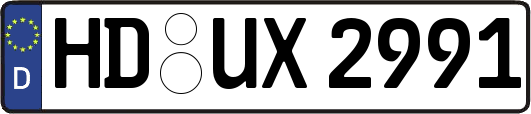 HD-UX2991