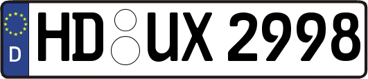 HD-UX2998