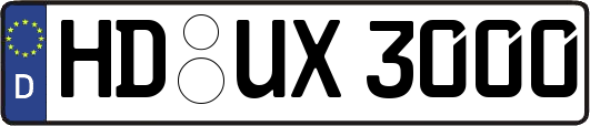 HD-UX3000