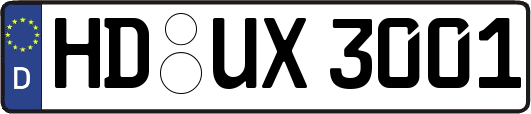 HD-UX3001