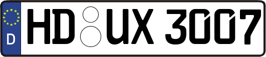 HD-UX3007