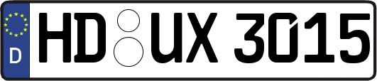 HD-UX3015