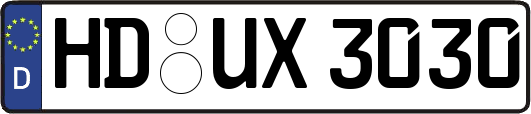 HD-UX3030