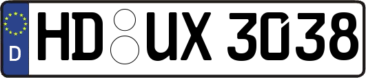 HD-UX3038