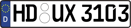 HD-UX3103